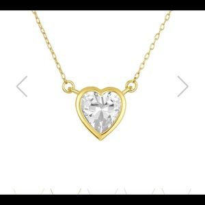MELINDA MARIA HEART NECKLACE